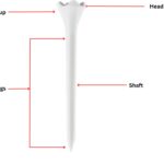 plastic golf tees
