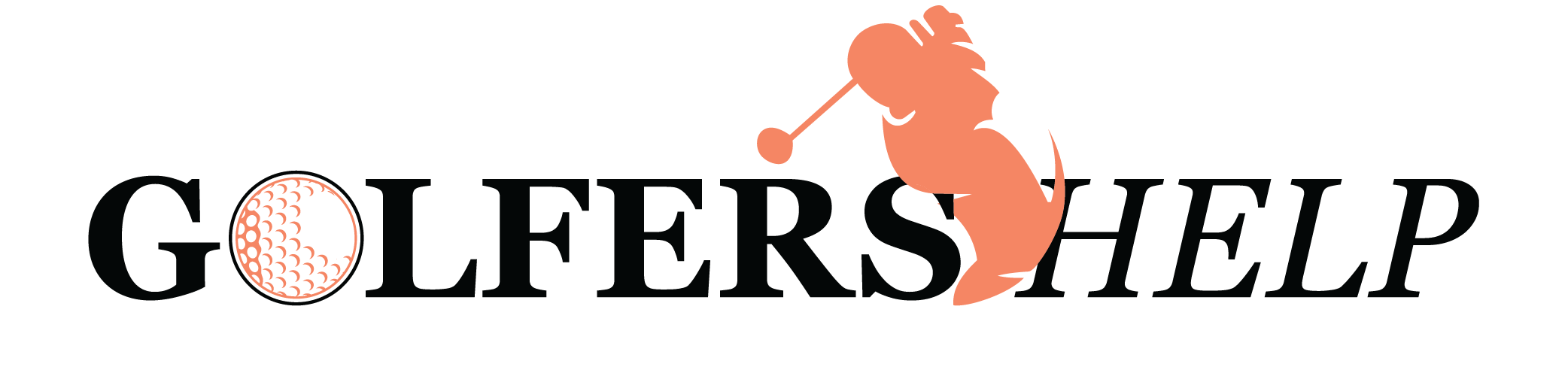 golfers help black logo